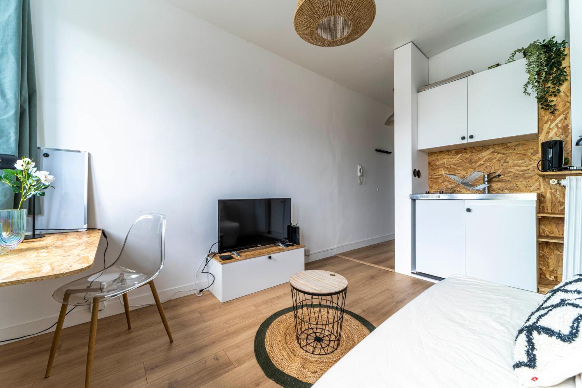 Appartement Studio Chaleureux Avec Aquarium à Marcq-en-Barœul Extérieur photo